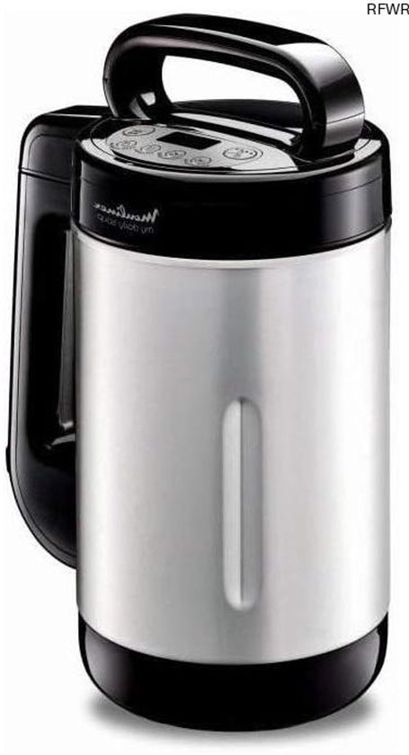 RFWR® Verwarmingselement 1.2L 1000W Zwart/RVS voor Blender van RFWR