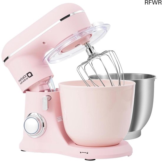 RFWR® Volautomatische Keukenmachine met 1300W Motor en 10 Snelheden van Merkloos