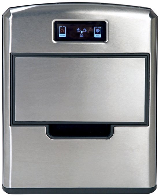 RGV Mojito Ice FG12D Draagbare ijsblokjesmachine 12 kg/24u 150 W Zwart, Roestvrijstaal van Merkloos