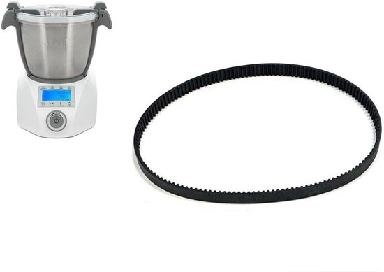 Riem Keukenmachine - Reserveonderdeel - Apparaat Repareren - Specifiek Model - 10 x 10 x 05 cm - Zwart van Merkloos