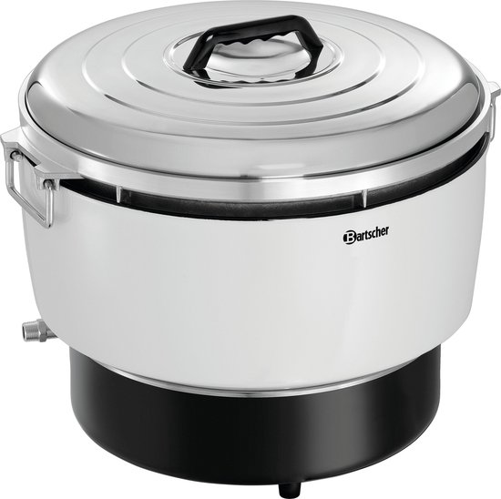 Rijstkoker Gas 10L - Bartscher 1505393 - Horeca & Professioneel van Merkloos