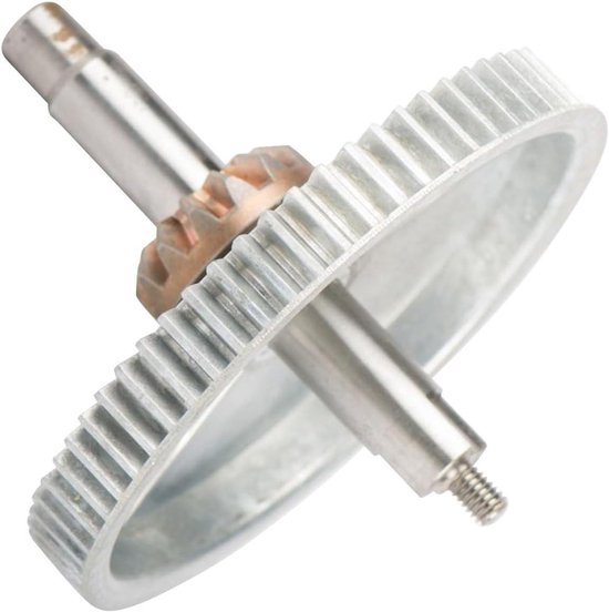 Ritzel voor Keukenmachine - Tandwiel Keukenmachine - Onderdeel Vervangen - Origineel Onderdeel - KW711657 - Zwart