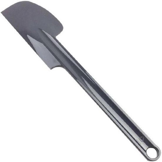 Robotspatel - Keukenmachine Accessoire - Beslag Mengen - Perfecte Pasvorm - Medium - Zwart/Bruin