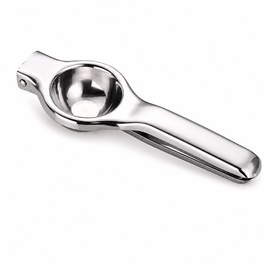 Robuuste kwaliteit Citruspers - Limoenpers - Citroenpers - Juicer - Limoenknijper - RVS - Citruspersen - Handmatige fruitpers - Groot van Merkloos