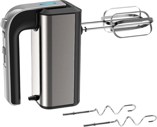 Roerapparaat handmixer 5 snelheden met kneedhaken - 2 gardes van Tristar