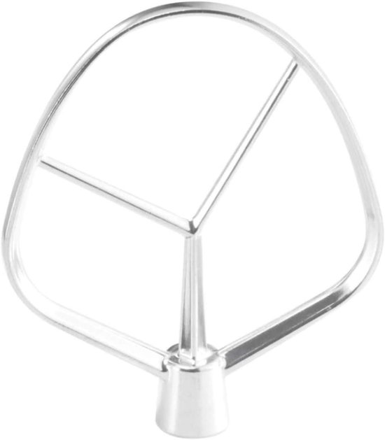 Roerbezem Keukenmachine - Kneedhaak Mixer - Deeg Mengen - Aluminium Profiel - E-1047D Model - Aluminiumkleur