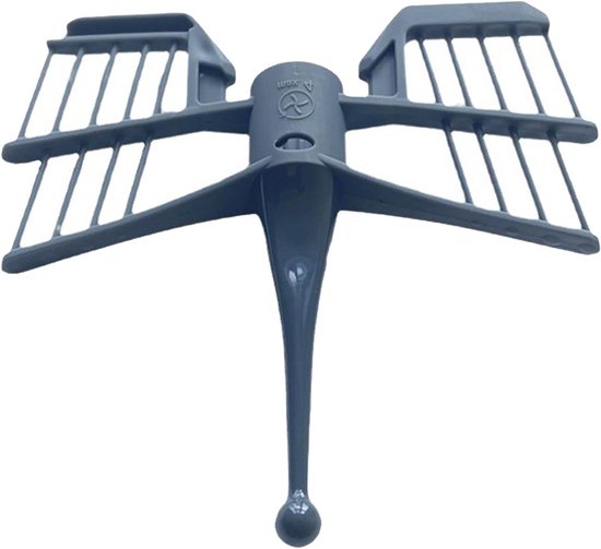 Roeropzetstuk voor keukenmachine - handig accessoire voor diverse modellen met vlinderdesign. van Merkloos