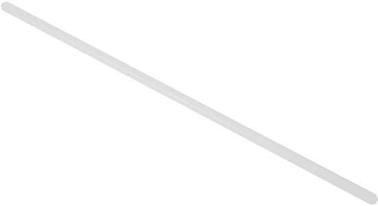 Roerstaaf Lab - Roerstokje Mixer - Vloeistoffen Mengen - Hittebestendig Slijtvast - 25 x 0.5 cm - Zilver