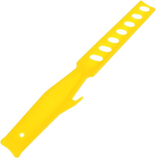Roerstaaf Verf - Mengstaaf Plastic - Verf Mengen - Lichtgewicht Ontwerp - 20.5 cm - Geel