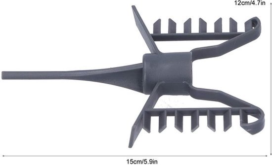 Roerstaafje Vervangend Onderdeel - Blenderaccessoire - Geschikt voor Vorwer 21 TM21 - Materiaal: ABS - Afmetingen: 15x12x2,5cm - Gewicht: 21g - Blenderstaaf