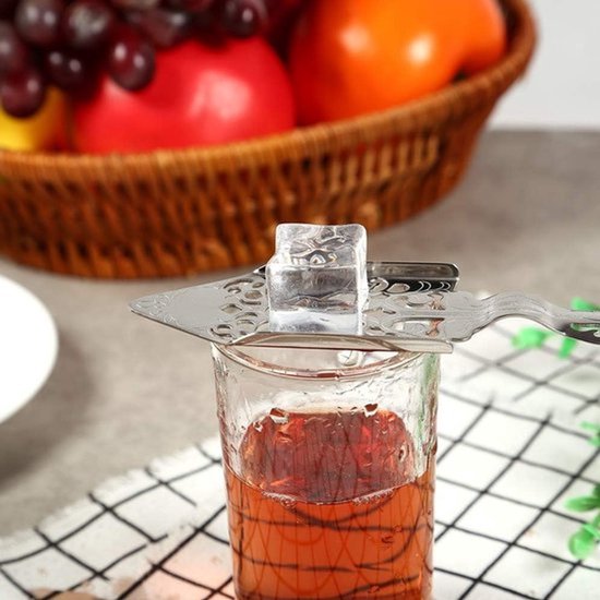 Roestvrijstalen Absintlepel voor Cocktails, 5 Variaties, Perfect voor Drankjes en Filteren