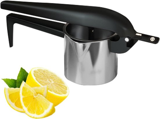 Roestvrijstalen Citroensapcentrifuge - Handmatige Citruspers RVS - Vers Sap Maken - Erosiebestendig Ontwerp - 136D x 183B x 136H cm