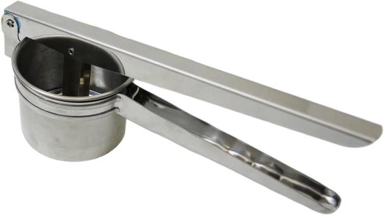 Roestvrijstalen Citruspers - Handmatige Sap Pers - Sinaasappels Persen - Minder Pulpafval - 10x10x10 cm - Zilver