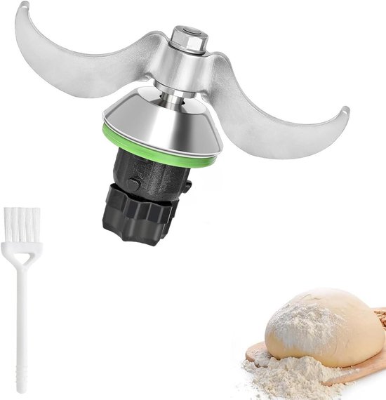 Roestvrijstalen deegmes voor Thermomix, vervangende onderdelen, geschikt voor TM5 en TM6, ideaal voor bakken en mixen van deeg