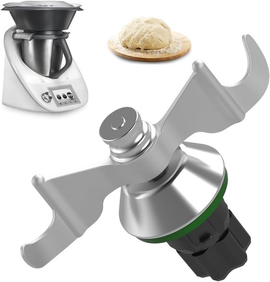 Roestvrijstalen deegmes voor TM7, TM6 en TM5, eenvoudig te reinigen, geen deegresten, duurzaam en efficiënt. van Merkloos