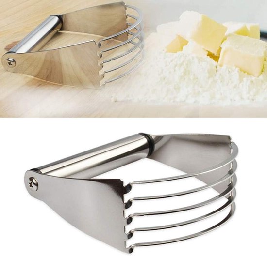 Roestvrijstalen Deegmixer - Keukenmixer Garde - Bakken Ingrediënten Mengen - Efficiënt Vet Verdelen - Niet gespecificeerd - Zilverkleurig