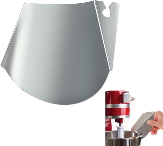 Roestvrijstalen Gietgoot voor Keukenmixer - Mengaccessoire voor Beslag en Ingrediënten van KitchenAid