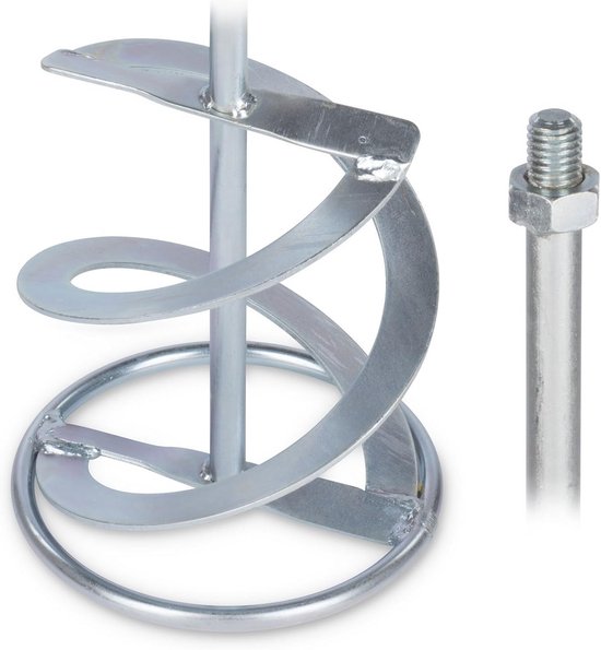 Roestvrijstalen Helix Mixer Mengstaaf voor Verf en Mortel, 160 mm