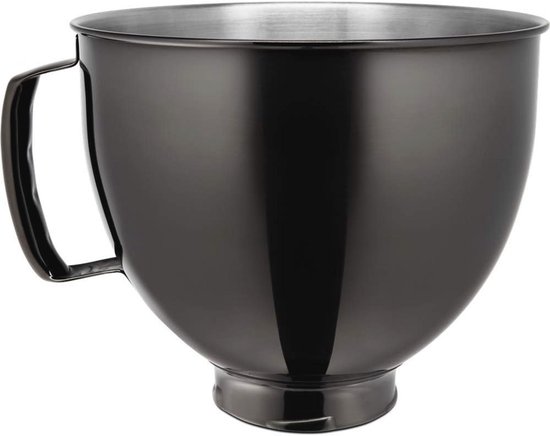 Roestvrijstalen Keukenmachine Kom 4,8 L - Zwart van KitchenAid
