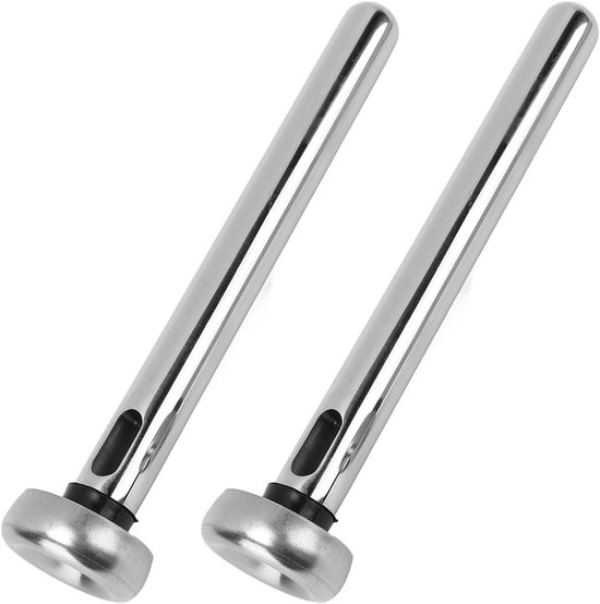 Roestvrijstalen koelpennen voor drankflessen - Ideaal voor bier, wijn en frisdrank - Houdt dranken langer koel en verfrissend van Merkloos