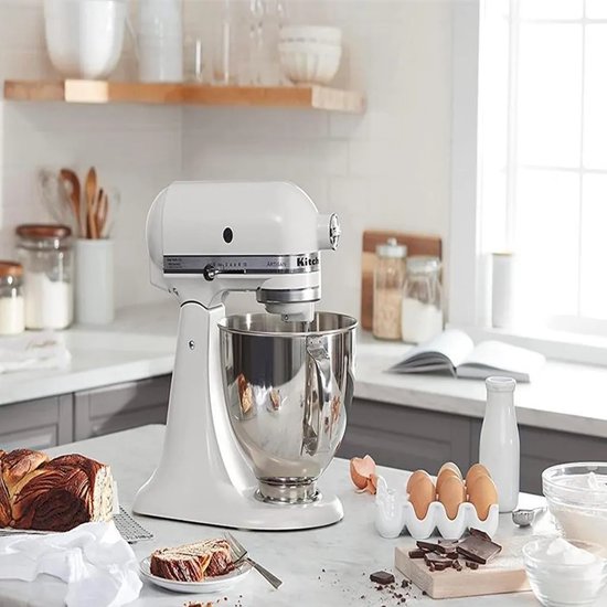 Roestvrijstalen mengkom Geschikt voor KitchenAid kantelmixer van 4,5–5 liter