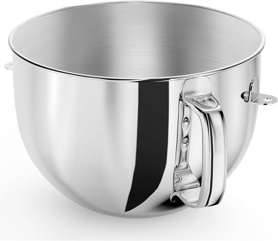 Roestvrijstalen Mengkom - Mixer Kom - Keukenwerk - 6QT Capaciteit - 6QT - Zilver