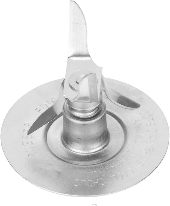 Roestvrijstalen Mes, Eenvoudig Schoon te Maken, Geschikt voor Blender, Keukenaccessoire voor Koken en Bereiden