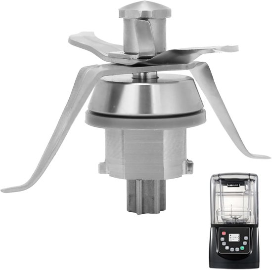 Roestvrijstalen mes voor Thermomix TM31 - Roestvrijstalen Blender Lemmet - Vervangingsmes voor keukenmachine, past in TM31, eenvoudig te installeren - Roestvrijstaal materiaal - 20×100×90 mm - Voor keukenmachine vervanging - Zilverkleurig