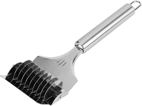 Roestvrijstalen pastasnijder, deegsnijder, pastasnijder, deegsnijder, kruidenhakker voor keukenkookgereedschap