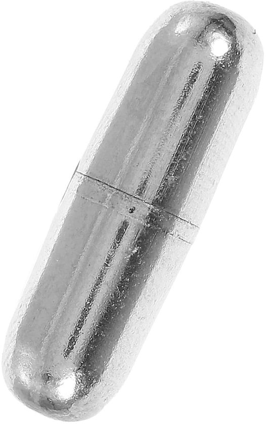 Roestvrijstalen Roerstaaf - Magnetische Roerder Staaf - Laboratorium Experimenten - Compact Formaat - 2.35 x 0.7 cm - Zilver