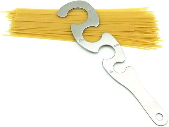 Roestvrijstalen Spaghetti Portion Control Tool met 4 Gaten - Noodle Kookgadgets voor Portiegrootte Controle van Jupita