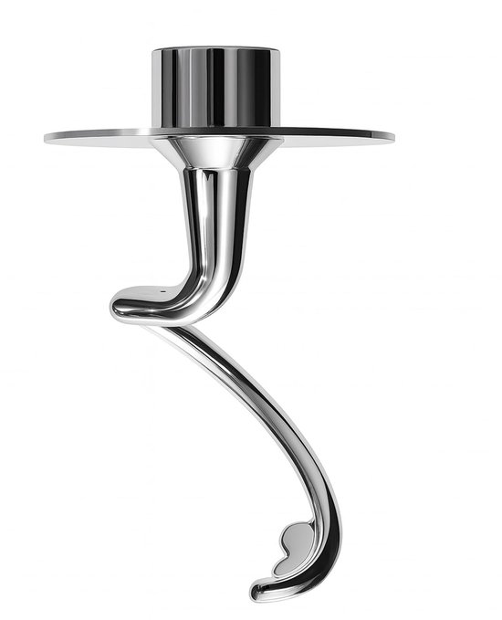 Roestvrijstalen Spiraal Deeghaak - Vaatwasmachinebestendig - Geschikt voor 4,5-5 Quart Kantelkop Standmixers