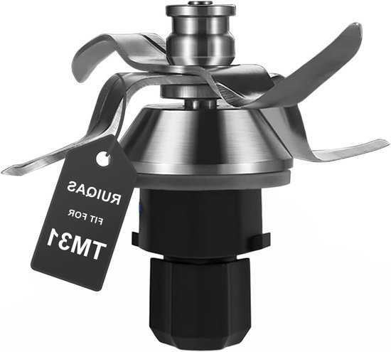 Roestvrijstalen Taartmes met Sealing Ring - Vervangmes voor Thermomix TM31, Keukenaccessoire, Bakgereedschap, Kookhulp van Merkloos