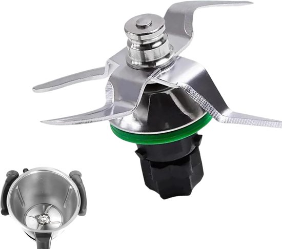 Roestvrijstalen vervangende messen voor Thermomix TM5 en TM6, mengmes met afdichtring, accessoires voor keukenmachine en kookgerei