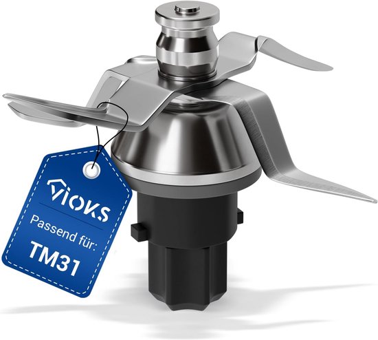 Roestvrijstalen Vervangingsmes voor Keukenmachine TM31 Accessoire van Merkloos