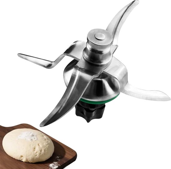 Roestvrijstalen Vervangingsmessen, Duurzame Messen Met Pakking, Geen Pastaresten, Scherpe Messen, Compatibel Met Thermomix Bimby TM5, TM6