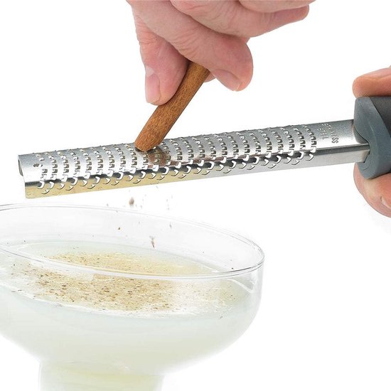 Roestvrijstalen Zester voor Citrusvruchten - Smalle Rasp voor Cocktails en Keuken