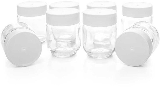 Rommelsbacher JG8 pot Rond Transparant, Wit van Rommelsbacher