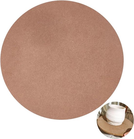Ronde Keramiek Draaischijf Batten MDF 30cm voor Pottenbakkers