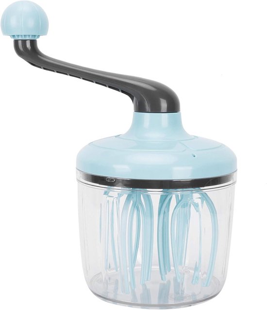 Room Mixer - Slagroommaker - Keuken Gebruik - Gear Rotatie Design - 24.5x13.5cm - Groen