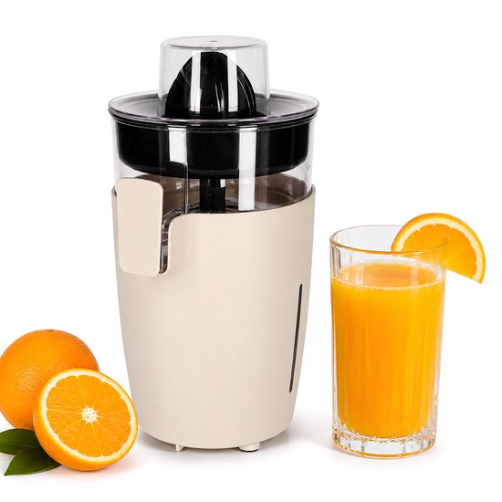 RØQUET Zand Citruspers – Compacte en Snelwerkende Handmatige Citrus Juicer