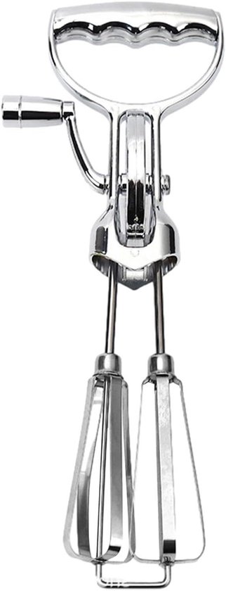 Roterende Handmixer - Keukenmixer Garde - Mengen en kloppen - Ergonomische handgreep - 31 x 9.5 x 7 cm - Meerkleurig