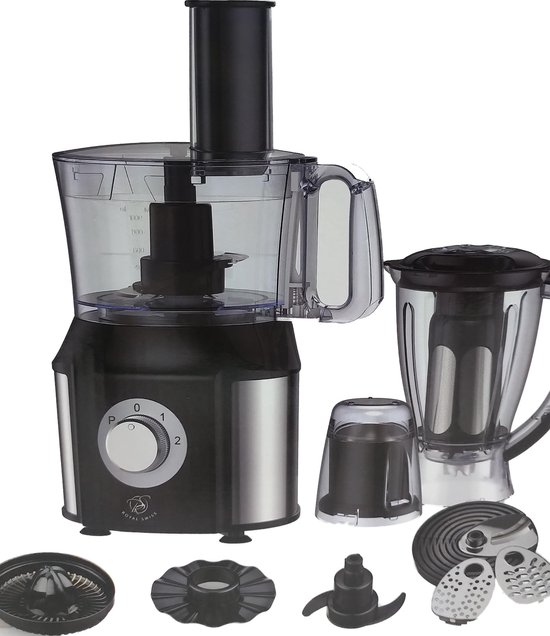 Royal Swiss - Foodprocessor 10 in 1 - 550 watt van Royal Swiss