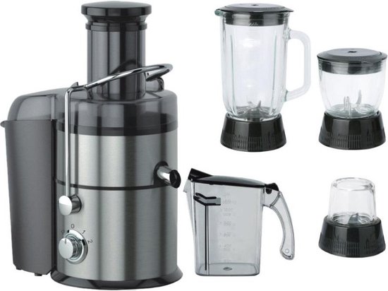 Royalty Line Juice extractor with Blender, Chopper, and Grinder van Royalty Line