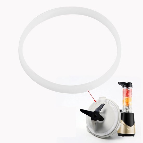 Rubber O-ring Vervangingsset voor Juicer en Blender, 10 cm, 4 Stuks, Duurzame Keukenaccessoires
