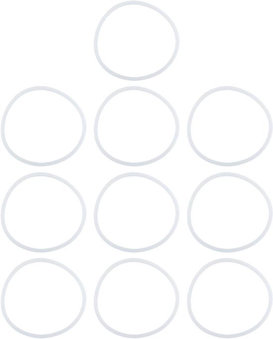 Rubberafdichtingen - 10 Stuks - Compatibel met Blenders - Magic Bullet MB-1001