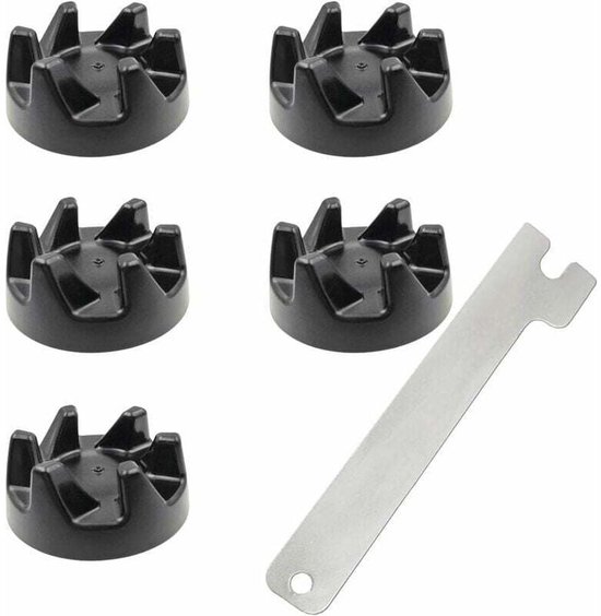 Rubberen Koppelingskoppeling - Aandrijving met Verwijderingsgereedschap - 5 stuks koppeling voor mixer - Koppeling 9704230 - Voor Kitchenaid Blender van KitchenAid