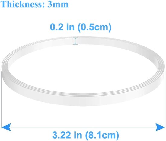 Rubberen pakkingen voor Ninja 700W slanke blender QB3001UKS, ook geschikt voor de Ninja BL770 BL780 BL660 BL740 BL810 - ShopVlot