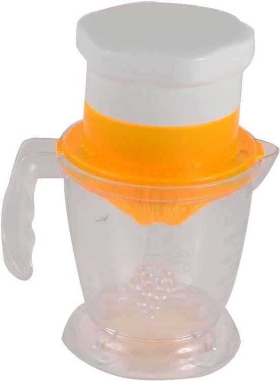 Ruilogod Plastic Kitchen Multifunction Manual Juicer Juice Extractor 600ml