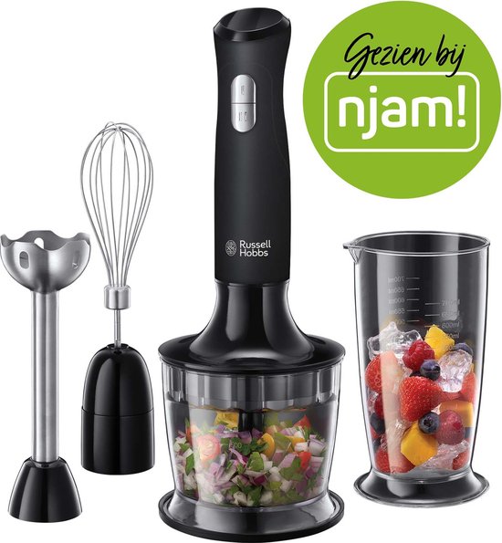 Russell Hobbs 24702-56 Desire Matte Black 3-in-1 Staafmixer van Russell Hobbs